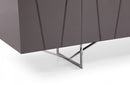 Modrest Chrysler Modern Grey High Gloss Buffet