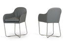 Modrest Sweeny Modern Grey Dining Chair