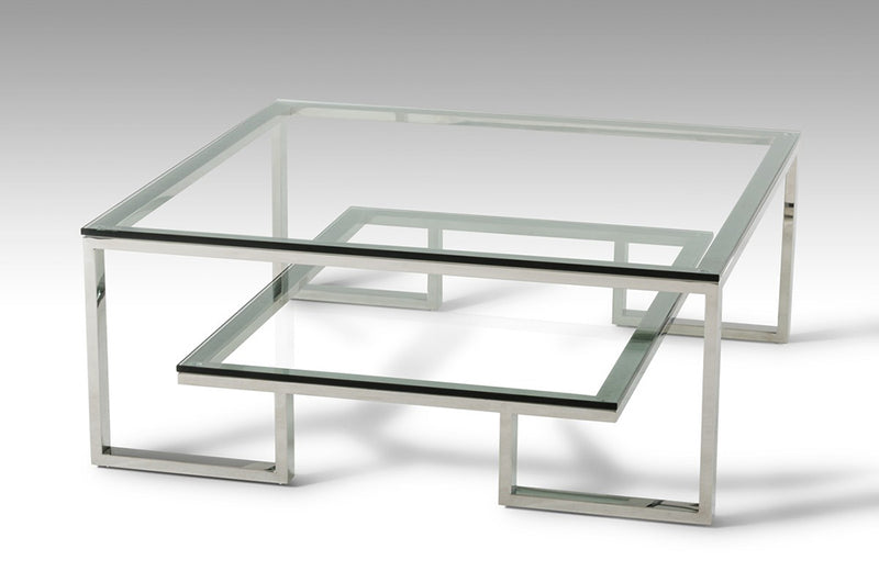 Modrest Topaz Modern Glass Coffee Table