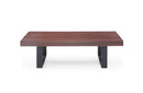 Modrest Lola Modern Walnut Coffee Table