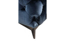 Luciano Modern Blue Fabric Sofa