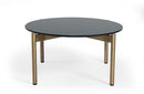 Modrest Denzel Black Marble + Gold Coffee Table