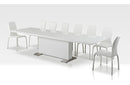 Modrest Bono "T" Modern White Dining Table