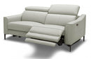 Divani Casa Eden Modern Grey Leather Sofa Set