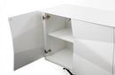 Modrest Ely Modern White High Gloss Buffet