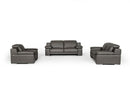 Derek Modern Leather Sofa Set