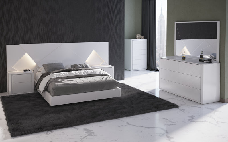 Heike White Premium Bedroom