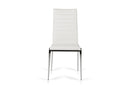 Libby Modern White Leatherette Dining Chair (Set of 2)