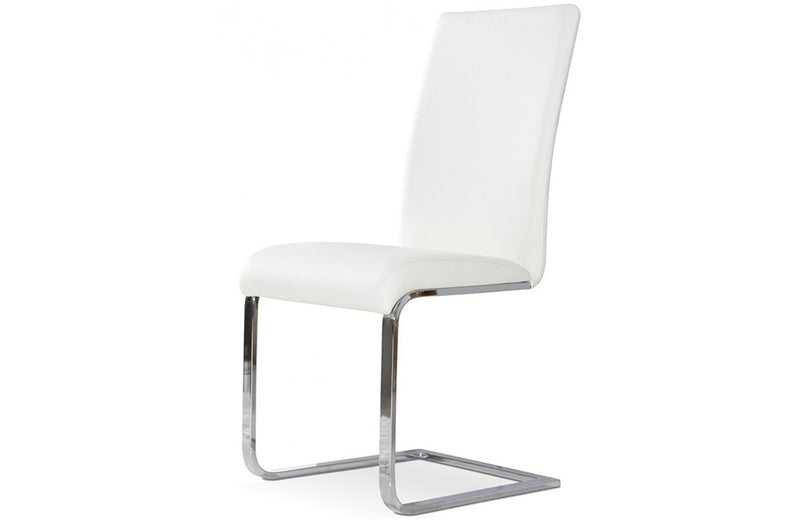 Crane Modern White Dining Chair (Set of 2)