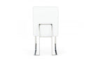 Modrest Fowler Modern White Leatherette Dining Chair Set of 2