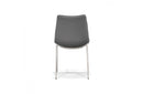 Modrest Frasier Modern Grey Eco-Leather Dining Chair (Set of 2)