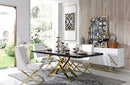 Modrest Legend Modern White & Gold Buffet