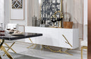 Modrest Legend Modern White & Gold Buffet