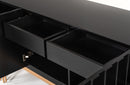 Modrest Token Modern Black & Rosegold Buffet