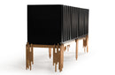 Modrest Token Modern Black & Rosegold Buffet