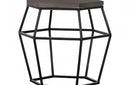 Modrest Tartan Modern Concrete & Metal End Table