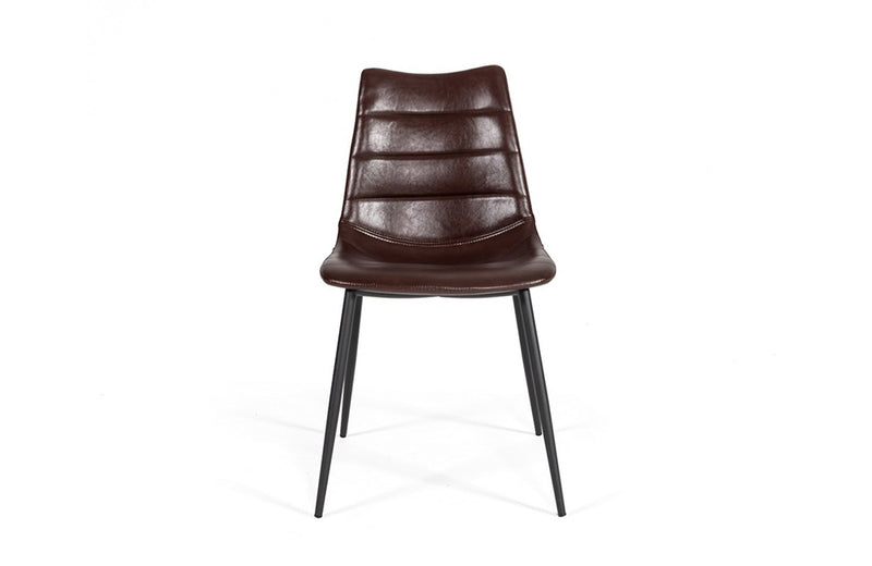 Gilliam Modern Brown Dining Chair (Set of 2)