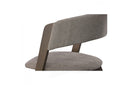 Modrest Grover Modern Grey and Wenge Dining Chair Set of 2