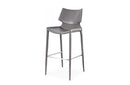 Modrest Hayes Modern Grey Eco-Leather Bar Stool (Set of 2)