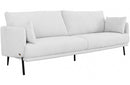 Divani Casa Higgins Modern White Fabric Sofa