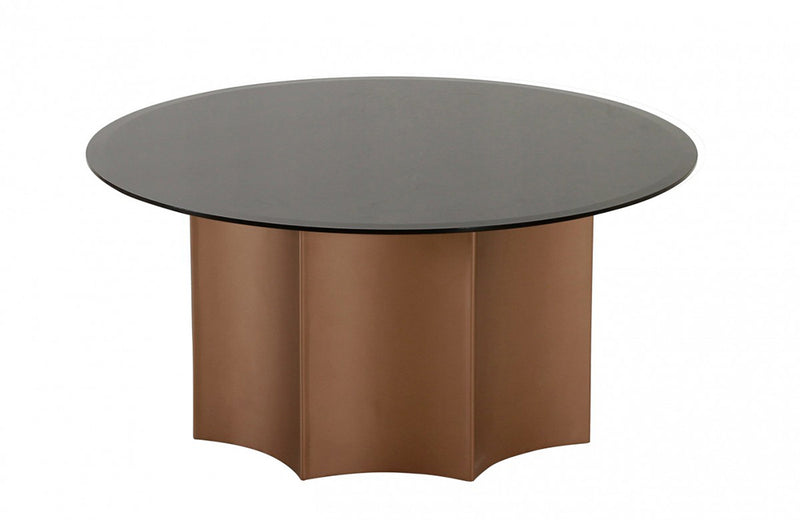 Modrest Ingram Modern Round Coffee Table