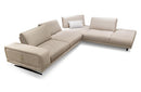Cruz Italian Modern Leather Sectional Sofa