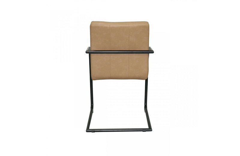 Modrest Ivey Modern Tan Dining Chair (Set of 2)