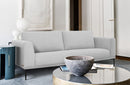 Divani Casa Jada Modern Light Grey Loveseat