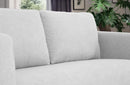 Divani Casa Jada Modern Light Grey Loveseat