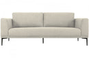 Divani Casa Jada Modern Light Beige Fabric Sofa