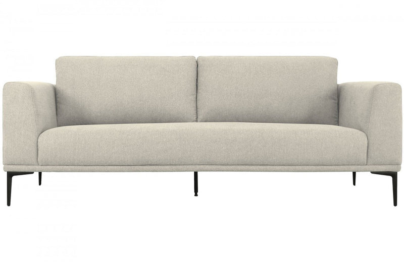 Divani Casa Jada Modern Light Beige Fabric Sofa