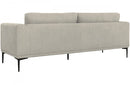 Divani Casa Jada Modern Light Beige Fabric Sofa