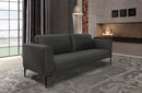 Divani Casa Jada Modern Dark Grey Loveseat