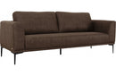 Divani Casa Jada Modern Brown Fabric Loveseat