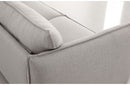 Divani Casa Jihae Modern Grey Fabric Sofa