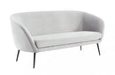 Divani Casa Koeing Modern Light Grey Fabric Sofa