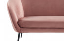 Divani Casa Koeing Modern Coral Fabric Sofa