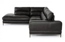 Divani Casa Kudos Modern Dark Grey Chaise Sectional Sofa