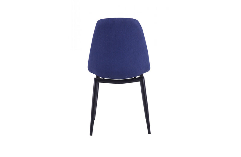 Zella Modern Blue Dining Chair (Set of 2)