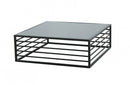 Modrest Malvo Modern Black + Glass Coffee Table
