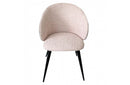 Modrest Marnie Contemporary Gray + Cream Dining Chair