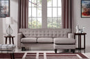Arabella Modern Fabric Sofa & Ottoman Set