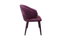 Modrest Salem Modern Purple Fabric Dining Chair