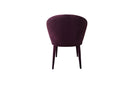 Modrest Salem Modern Purple Fabric Dining Chair