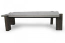 Modrest Milton Dark Grey & Walnut Coffee Table