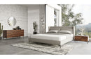 Modrest Paula - Mid-Century Grey Upholstered Bed