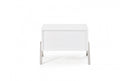 Modrest Candid Modern White Nightstand