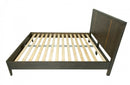 Modrest Oakley Mid-Century Dark Brown Bed
