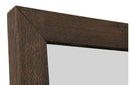 Modrest Wharton Modern Dark Aged Oak Mirror