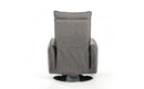 Divani Casa Fairfax Modern Grey Fabric Recliner Chair